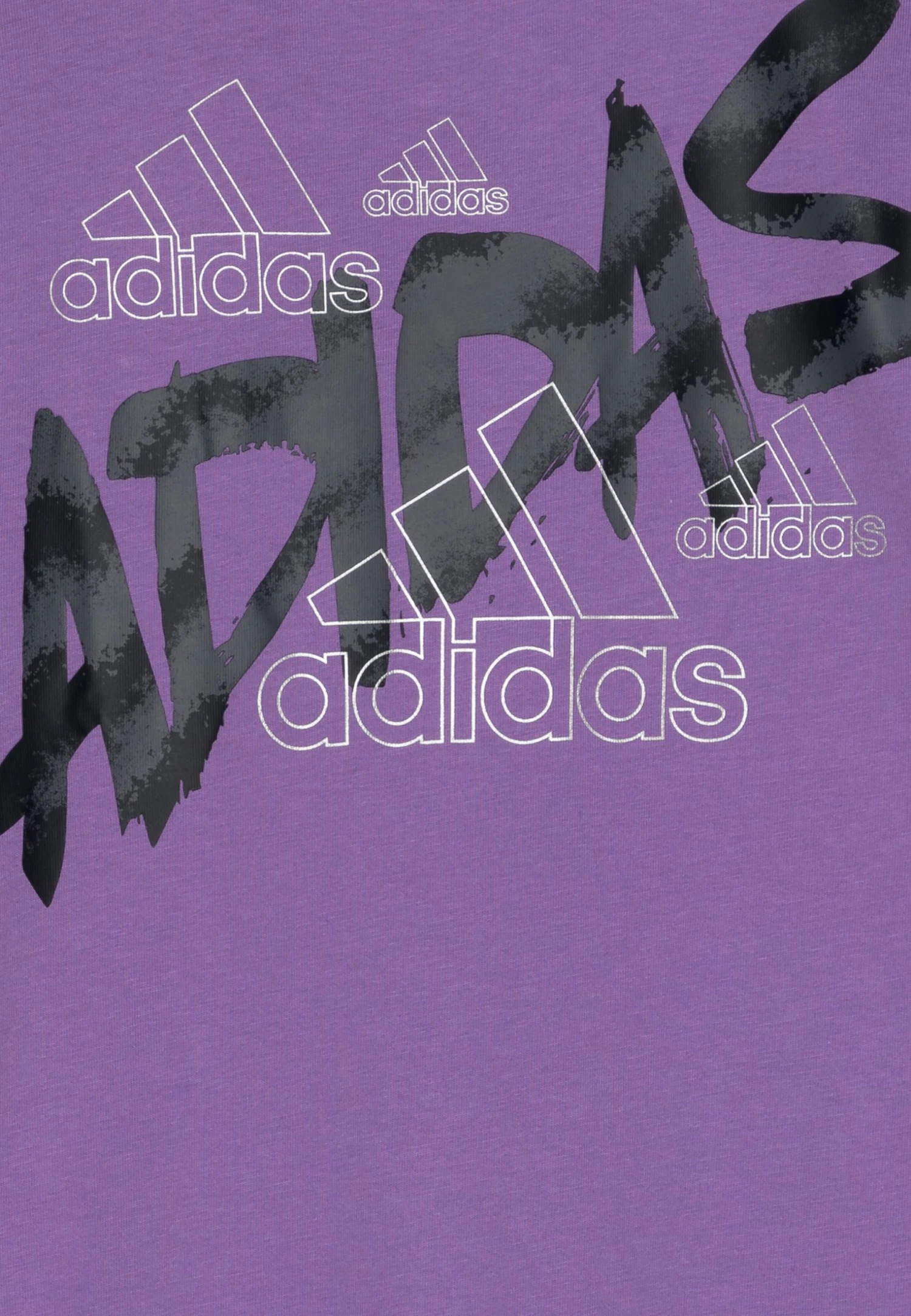 Adidas Sportswear Loose Unisex - Print T-Shirt - Violet Fusion/Silver Metallic 5 Adidas Sportswear Loose Unisex - Print T-Shirt - Violet Fusion/Silver Metallic - Image 3