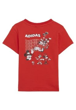 Adidas Originals Mickey Mouse- Print T-Shirt - Vivid Red -Adidas Shop eacfe81df2b746f28ef2de4c53d6418a
