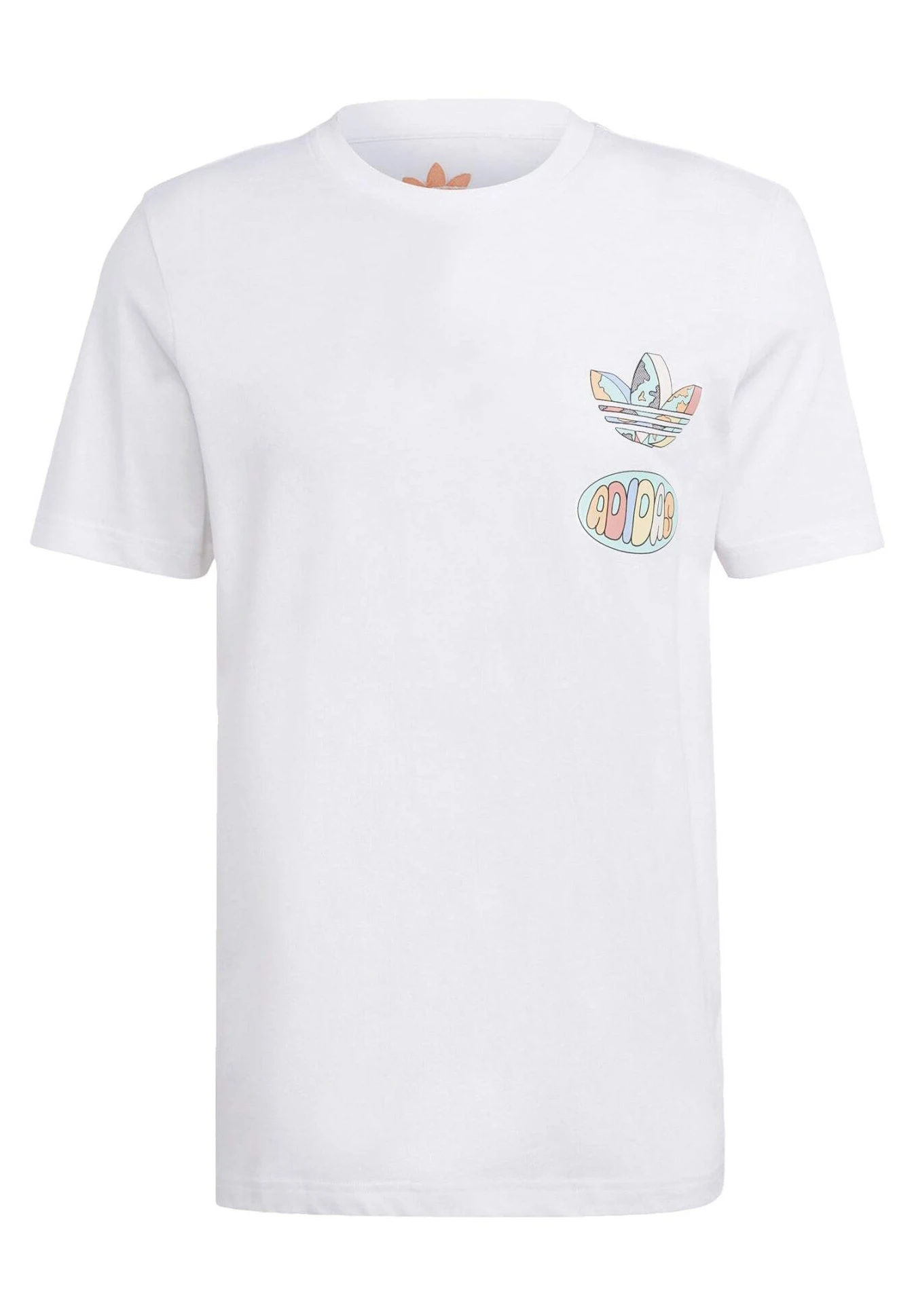 Adidas Originals Fb Graphic - Print T-Shirt - White 7 Adidas Originals Fb Graphic - Print T-Shirt - White - Image 5