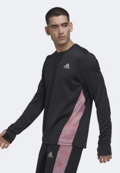 ADIDAS PERFORMANCE Own The Run Colorblock- Sweatshirt - Black/Multicolor Semi Impact/Orange 15 ADIDAS PERFORMANCE Own The Run Colorblock- Sweatshirt - Black/Multicolor Semi Impact/Orange -Adidas Shop ebe70970e7d84f0fa2ccd5367746e468