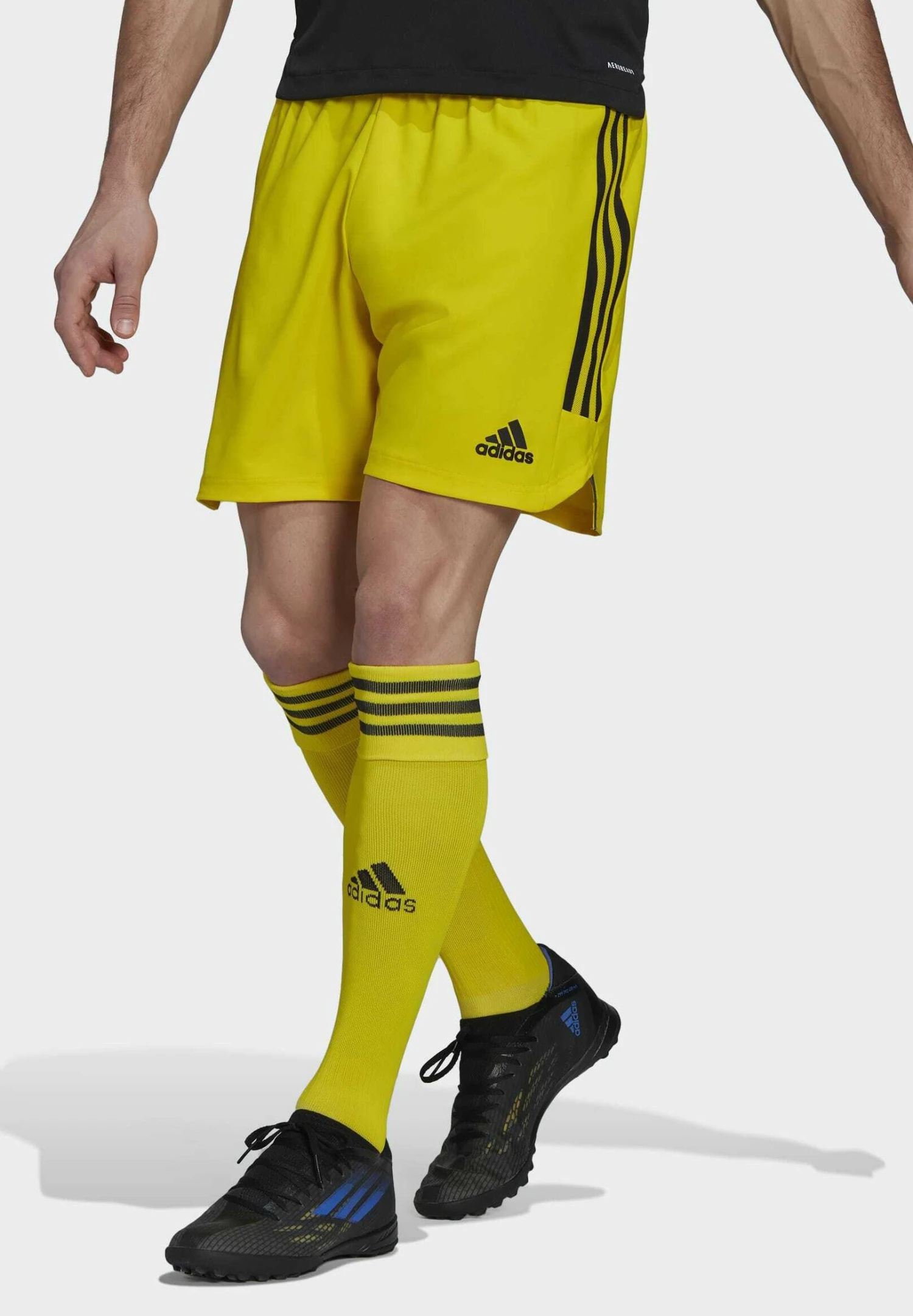 ADIDAS PERFORMANCE Condivo 22 Match Day - Sports Shorts - Yellow 3 ADIDAS PERFORMANCE Condivo 22 Match Day - Sports Shorts - Yellow