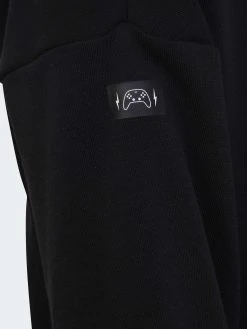 Adidas Sportswear Crew - Sweatshirt - Black/Easy Green -Adidas Shop ec032201d2be4c40a861eedd3afc862d