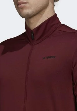 ADIDAS PERFORMANCE Mt Full - Zip-Up Sweatshirt - Burgundy 12 ADIDAS PERFORMANCE Mt Full - Zip-Up Sweatshirt - Burgundy -Adidas Shop ec681521ac30439199de2c3951abacd7