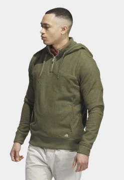 ADIDAS PERFORMANCE Hoodie - Olive Strata