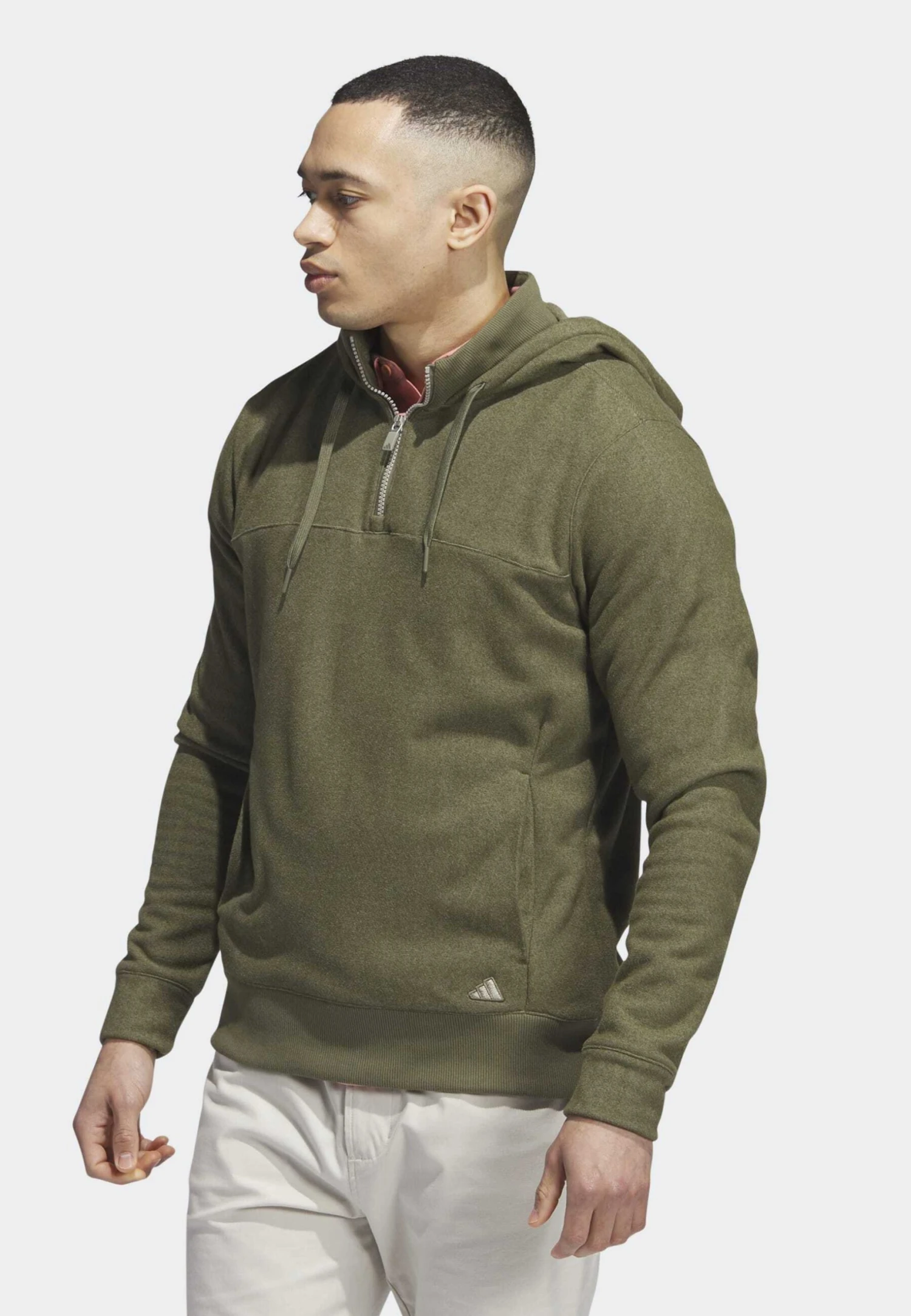 ADIDAS PERFORMANCE Hoodie - Olive Strata 3 ADIDAS PERFORMANCE Hoodie - Olive Strata