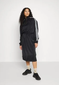 Adidas Originals High Neck Long Sleeve Zip Dress - Jersey Dress - Black 10 Adidas Originals High Neck Long Sleeve Zip Dress - Jersey Dress - Black -Adidas Shop ed68fa956391412a8364214bd126c62a