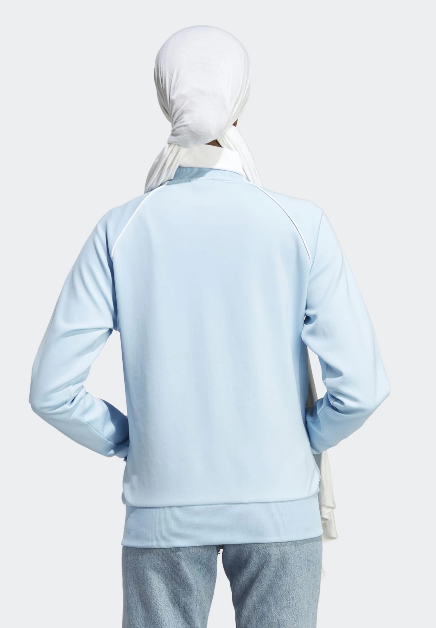 Adidas Originals Sst Pb - Training Jacket - Clear Sky 3 Adidas Originals Sst Pb - Training Jacket - Clear Sky
