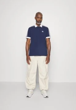 Adidas Originals 3-Stripe - Polo Shirt - Night Indigo -Adidas Shop efca30ac55de48ca86d03bc67c64303a