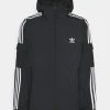 Adidas Originals Three Stripes Unisex - Summer Jacket - Black -Adidas Shop efd5ffbc19104ca787d5ae81f32819b5