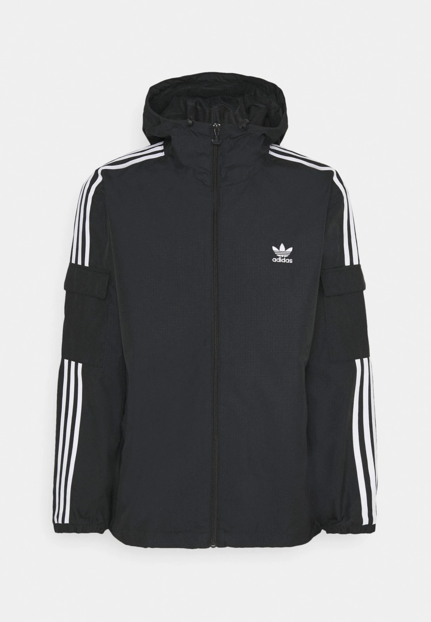 Adidas Originals Three Stripes Unisex - Summer Jacket - Black 3 Adidas Originals Three Stripes Unisex - Summer Jacket - Black