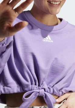 Adidas Sportswear Dance Cropped Versatile- Sweatshirt - Violet Fusion Violet Fusion -Adidas Shop f10ad0c828654ca9a2874085f73ff600