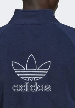 Adidas Originals Trefoil Tedd - Fleece Jacket - Blue -Adidas Shop f1ddcc604e1242efab8480627da3fde6
