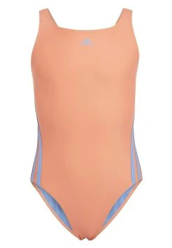Adidas Sportswear 3-Stripes - Swimsuit - Coral Fusion/Blue Fusion