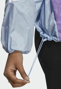 Adidas Sportswear Wind Rdy Hooded Anorak - Windbreaker - FusionQuartzBlue Dawn -Adidas Shop f31334010523402abcc0f06804213209