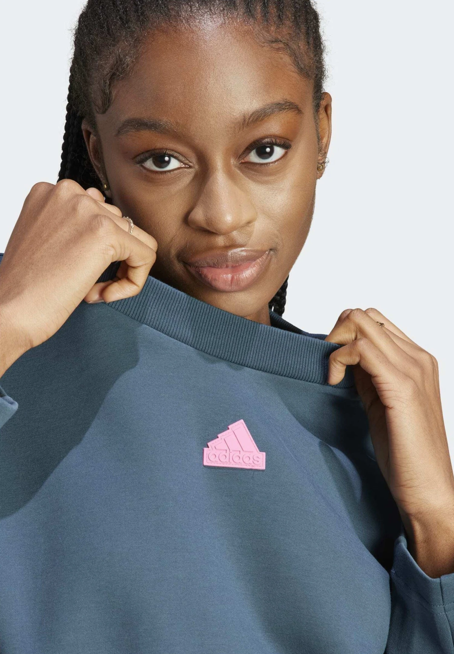 Adidas Sportswear Future Icons Three Stripes - Sweatshirt - Arctic Night 5 Adidas Sportswear Future Icons Three Stripes - Sweatshirt - Arctic Night - Image 3