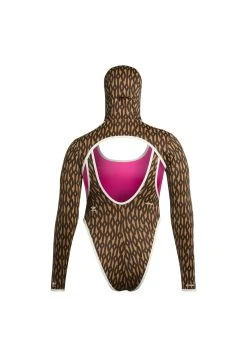 Adidas Originals Reversible Classic With Shrug Plus S - Swimsuit - Mesa Dark Brown Shock Pink -Adidas Shop f3a44d3815af44ee93a306c914b3e049