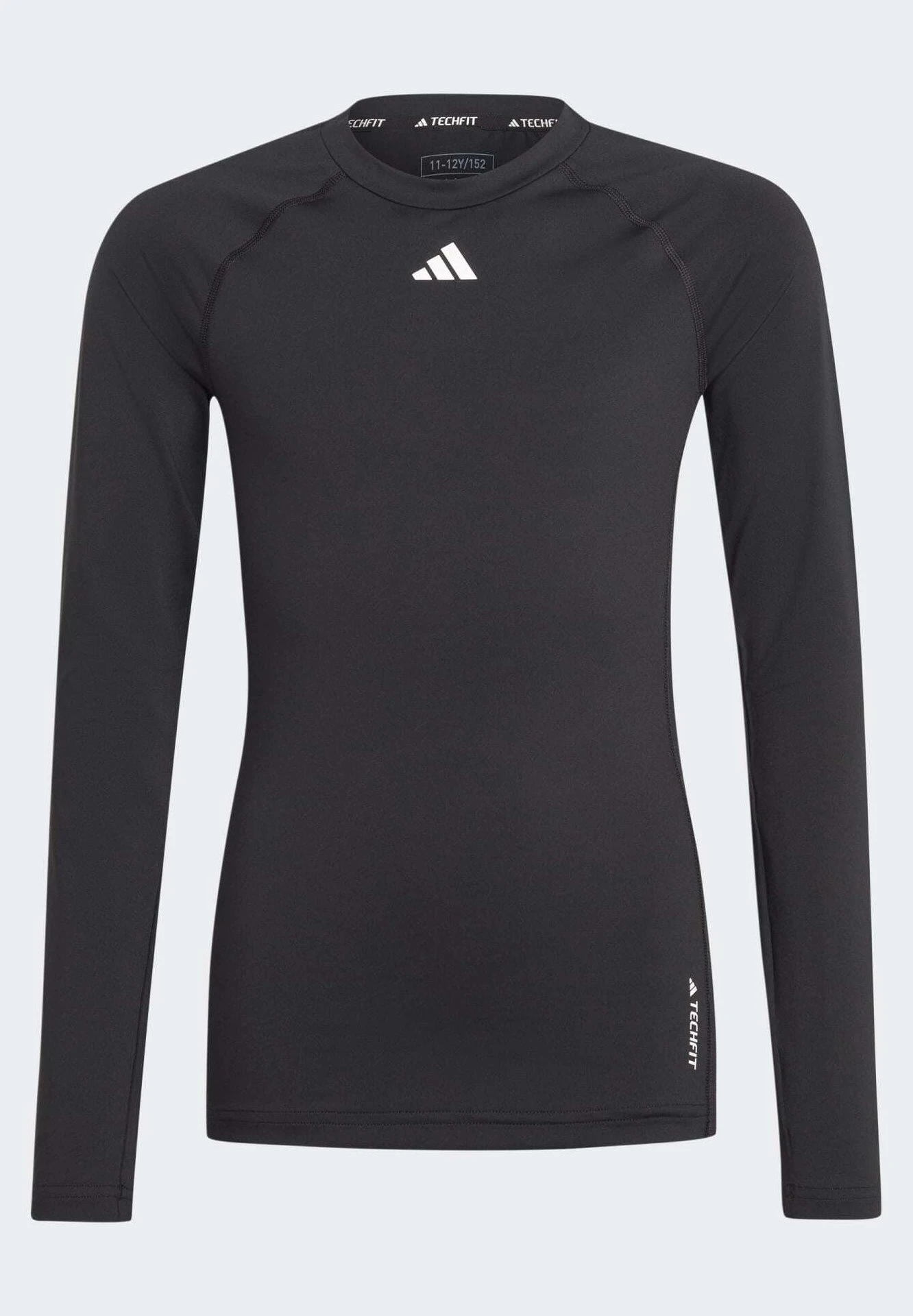 ADIDAS PERFORMANCE Aeroready Techfit - Long Sleeved Top - Black/White 8 ADIDAS PERFORMANCE Aeroready Techfit - Long Sleeved Top - Black/White - Image 6