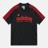 Adidas Sportswear Hot Tee Unisex - Print T-Shirt - Black/Better Scarlet -Adidas Shop f4adc011a0c8429aa97800997600a736