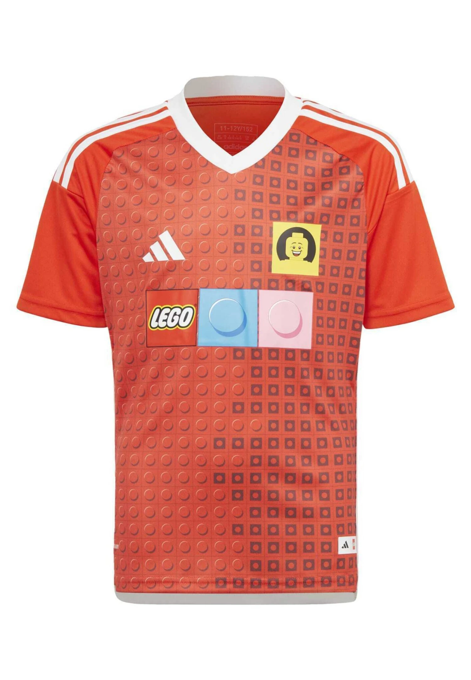Adidas Sportswear Lego Home - Print T-Shirt - Bold Orange 3 Adidas Sportswear Lego Home - Print T-Shirt - Bold Orange