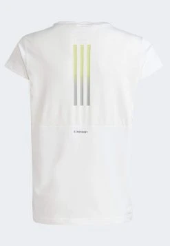 Adidas Sportswear Training Aeroready 3-Stripes - Print T-Shirt - White/Pulse Lime/Pulse Lime -Adidas Shop f50731b068c0408aa44979f48ff744d1