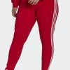 Adidas Originals 3 Stripes Tight - Leggings - Trousers - Better Scarlet