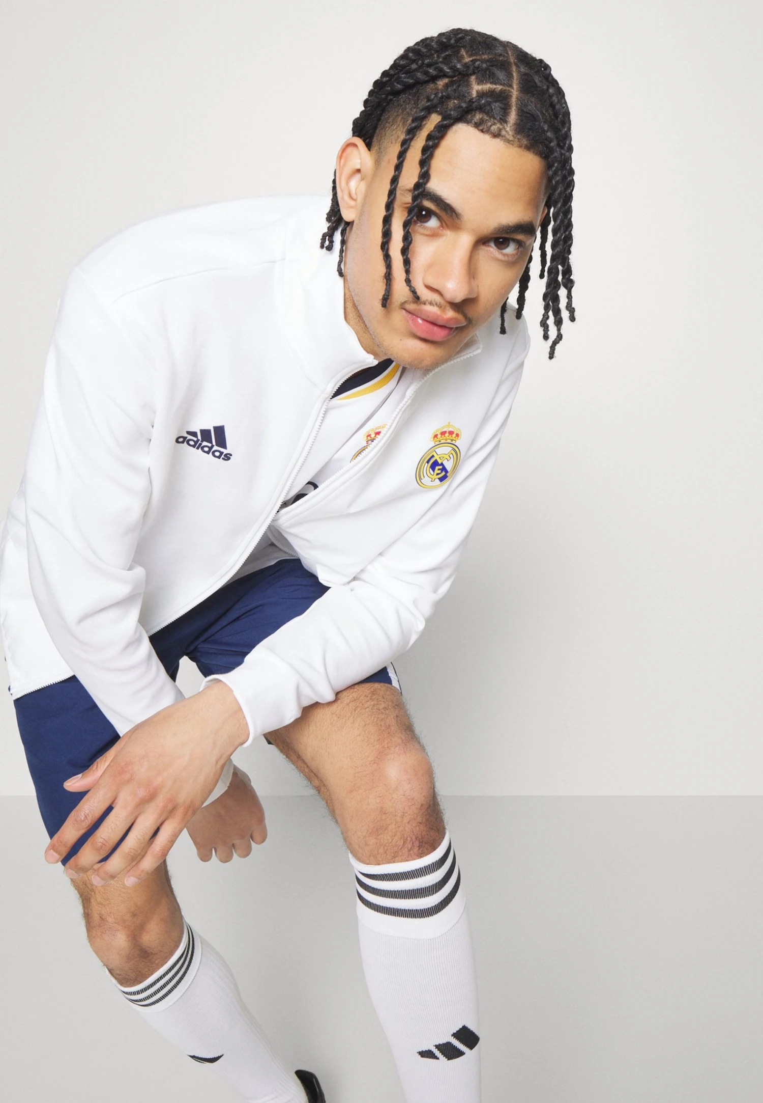 ADIDAS PERFORMANCE Real Madrid Anthem - Club Wear - White 6 ADIDAS PERFORMANCE Real Madrid Anthem - Club Wear - White - Image 4