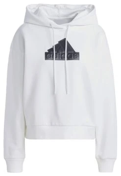 Adidas Sportswear Future Icons - Hoodie - White -Adidas Shop f6cef61ece9d45309c4910da92a48a33