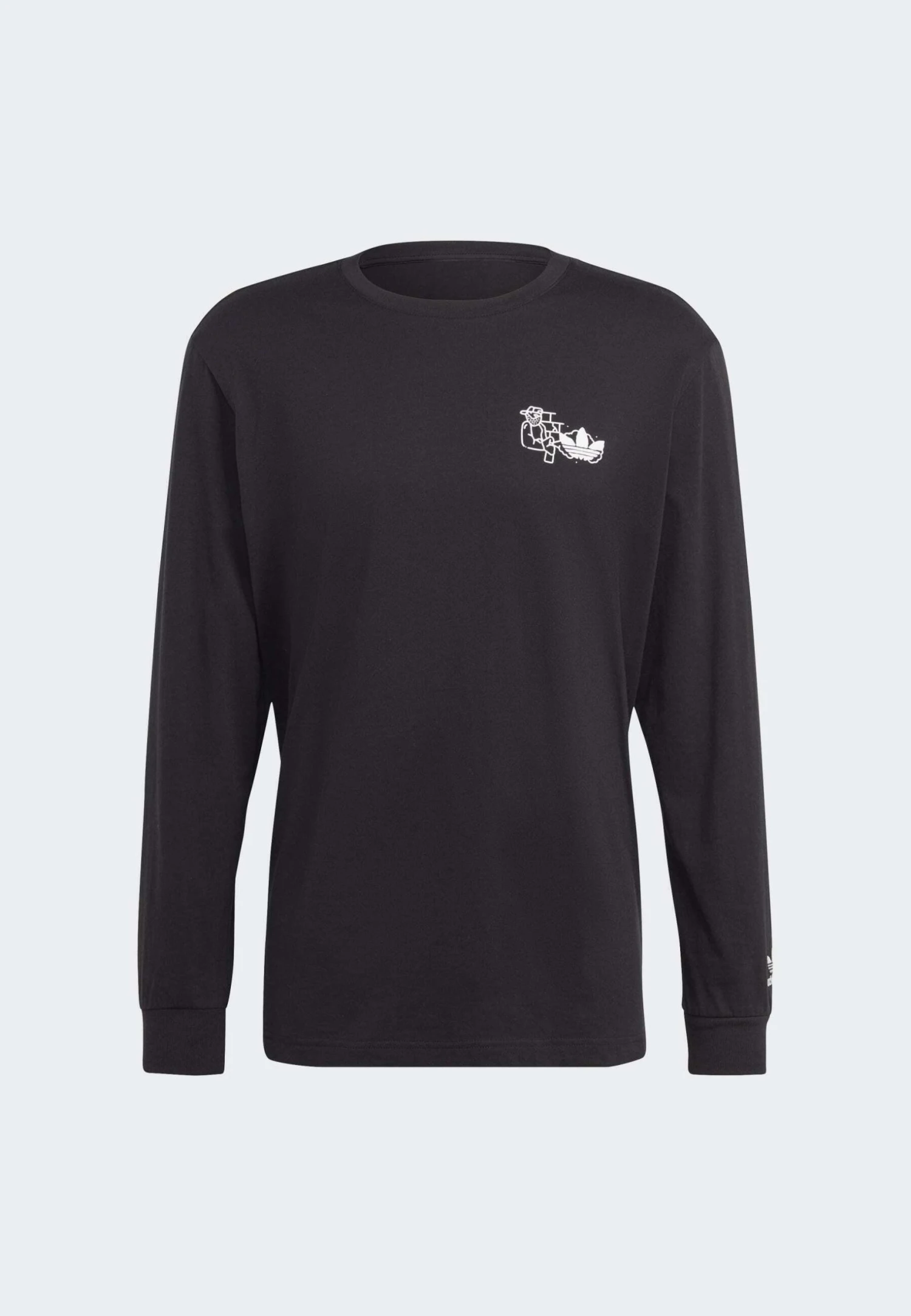 Adidas Originals Hack The Elite Graphic - Long Sleeved Top - Black 8 Adidas Originals Hack The Elite Graphic - Long Sleeved Top - Black - Image 6
