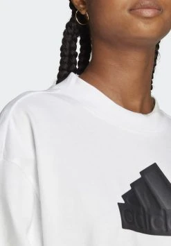 Adidas Sportswear Future Icons Badge Of Tee - Sports T-Shirt - White -Adidas Shop f7a0896a8cb343c09449ac238cdcc8c5