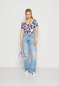 Adidas Sportswear Print T-Shirt - Clear Pink/Bliss Pink/Team Royal Blue -Adidas Shop f8af88cf856b417b8f2f79af4399cfda