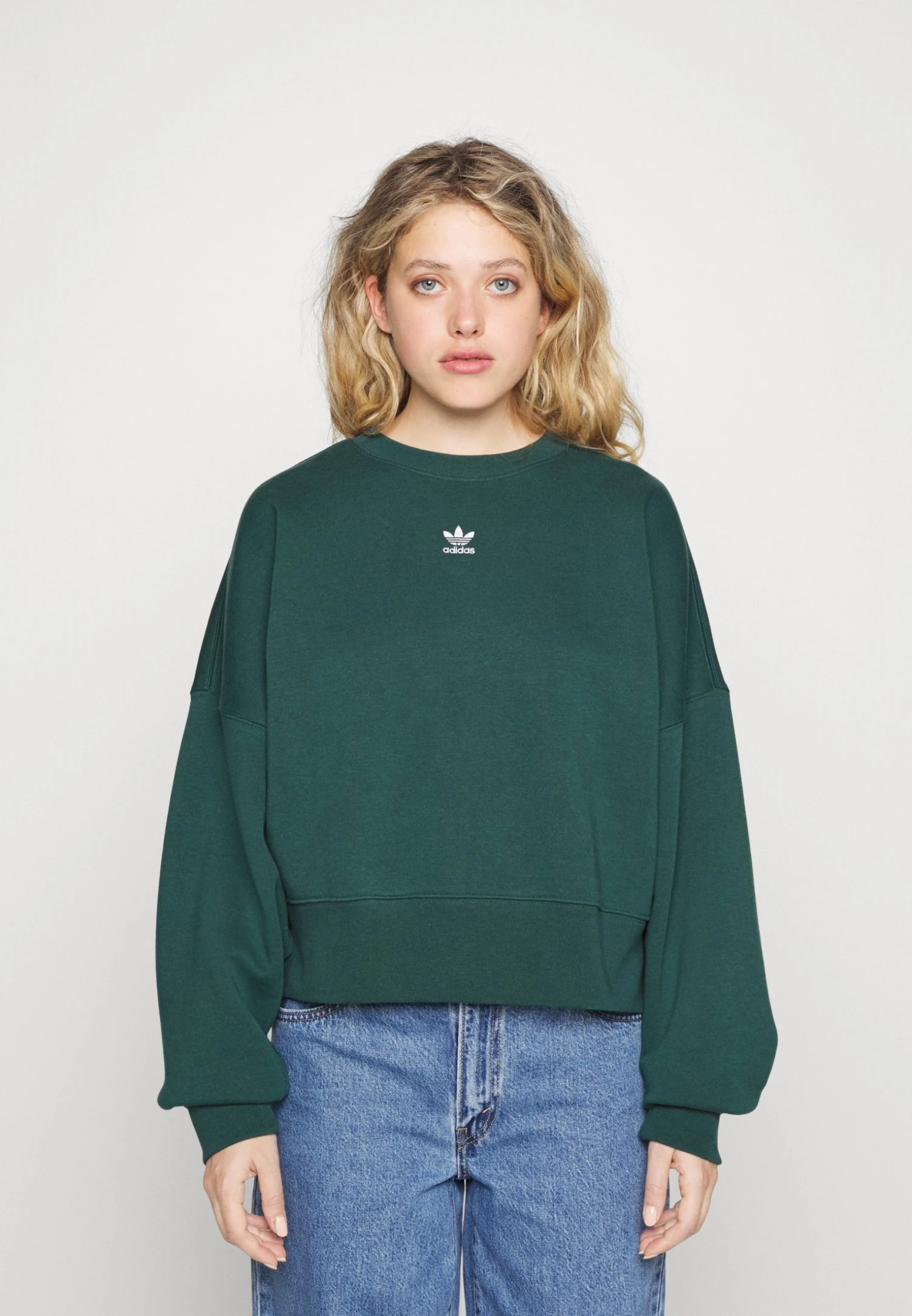 Adidas Originals Sweatshirt - Mineral Green 3 Adidas Originals Sweatshirt - Mineral Green