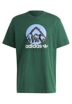 Adidas Originals Tee - Print T-Shirt - Dark Green -Adidas Shop fa2ab09b8ef2489eb7a30def92748e1b