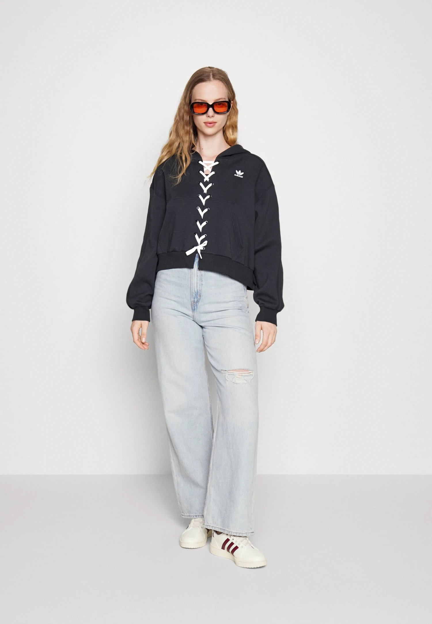 Adidas Originals Hoodie - Sweatshirt - Black 4 Adidas Originals Hoodie - Sweatshirt - Black - Image 2