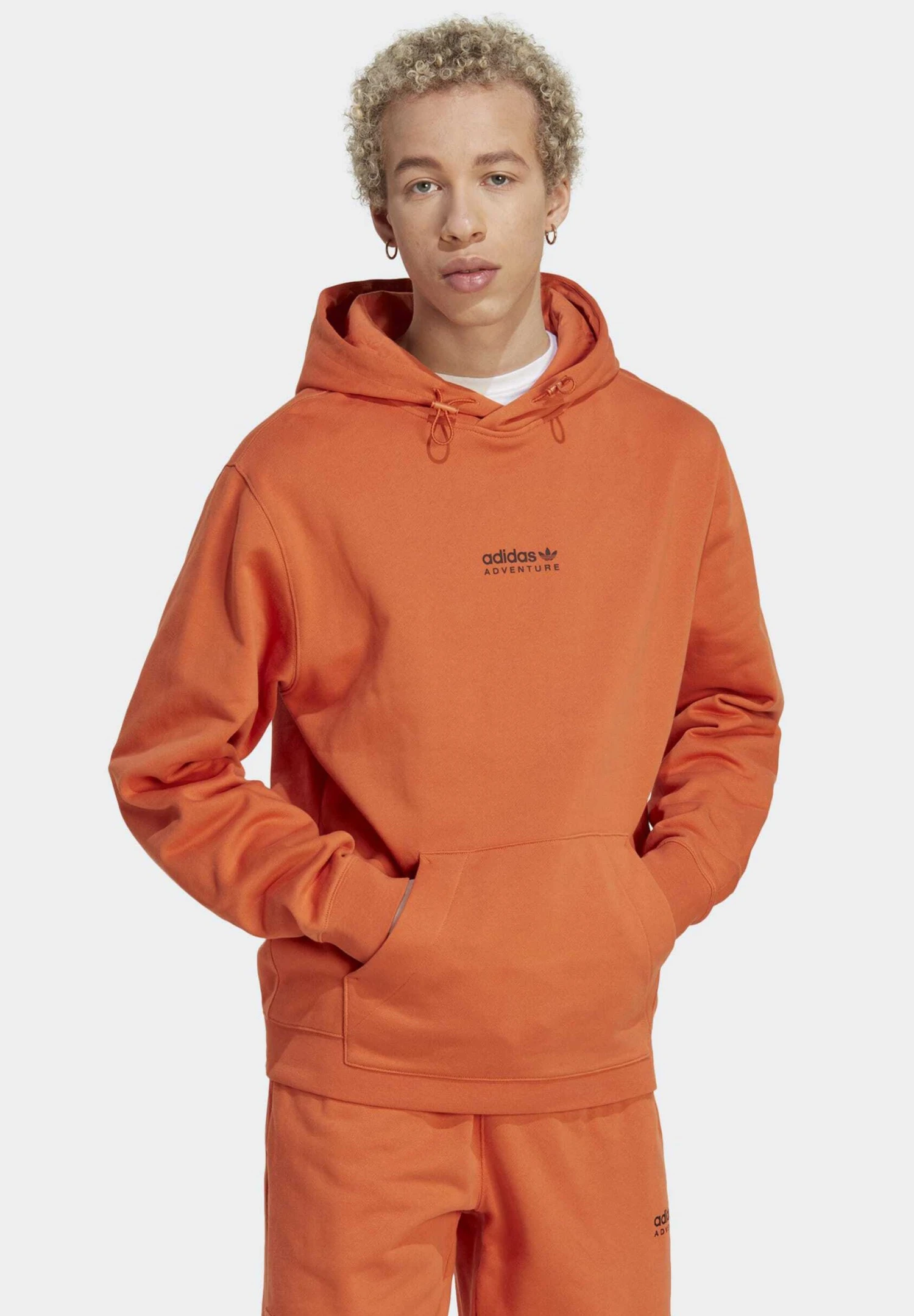 Adidas Originals Adv- Hoodie - Orange 4 Adidas Originals Adv- Hoodie - Orange - Image 2