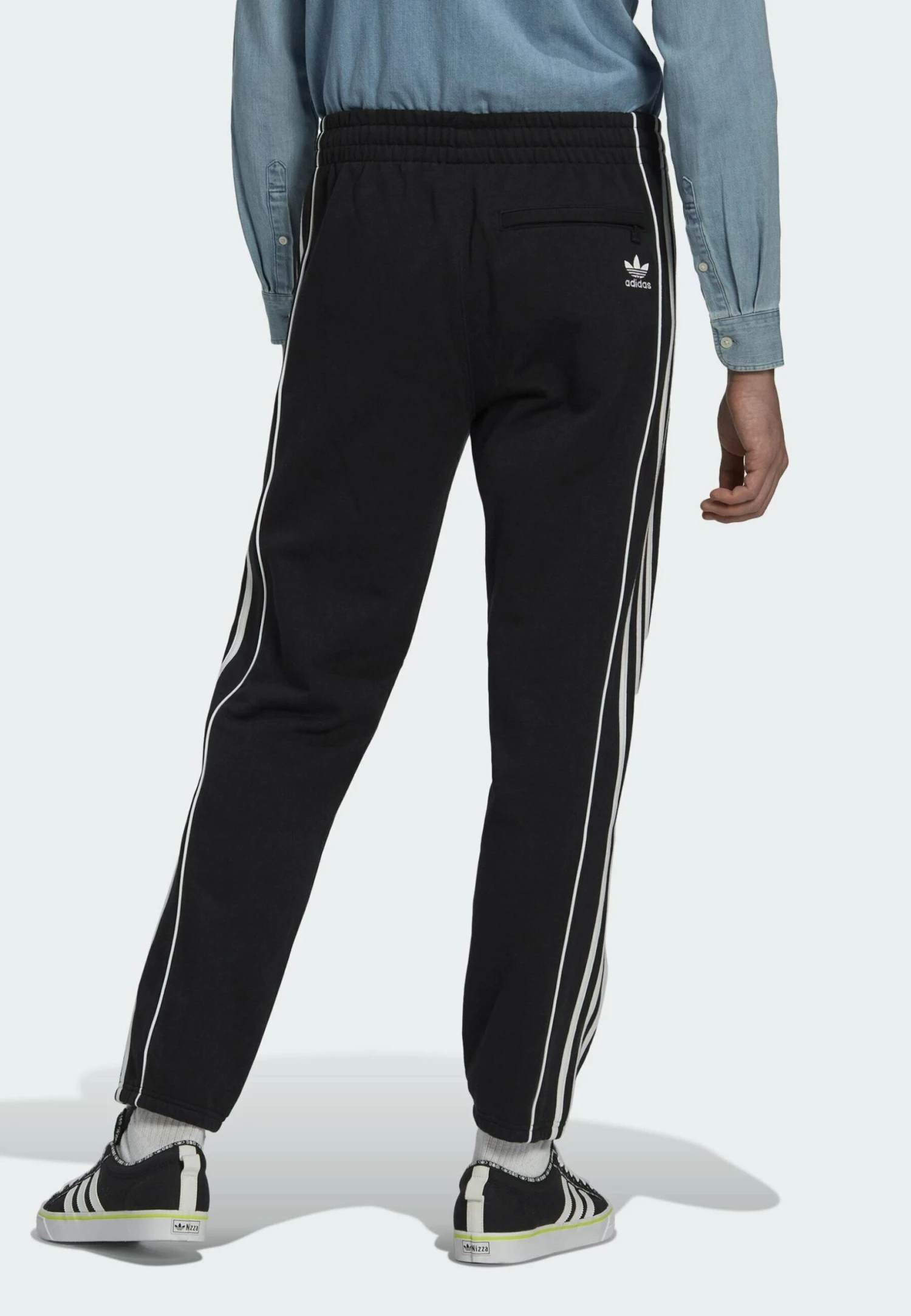 Adidas Originals Ess Swtp - Tracksuit Bottoms - Black 5 Adidas Originals Ess Swtp - Tracksuit Bottoms - Black - Image 3