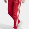 Adidas Originals 3 Stripes- Tracksuit Bottoms - Better Scarlet