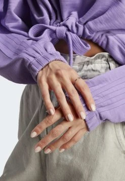 Adidas Sportswear Dance Cropped Versatile- Sweatshirt - Violet Fusion Violet Fusion -Adidas Shop fd429ea16f48443597dea1938884ab64