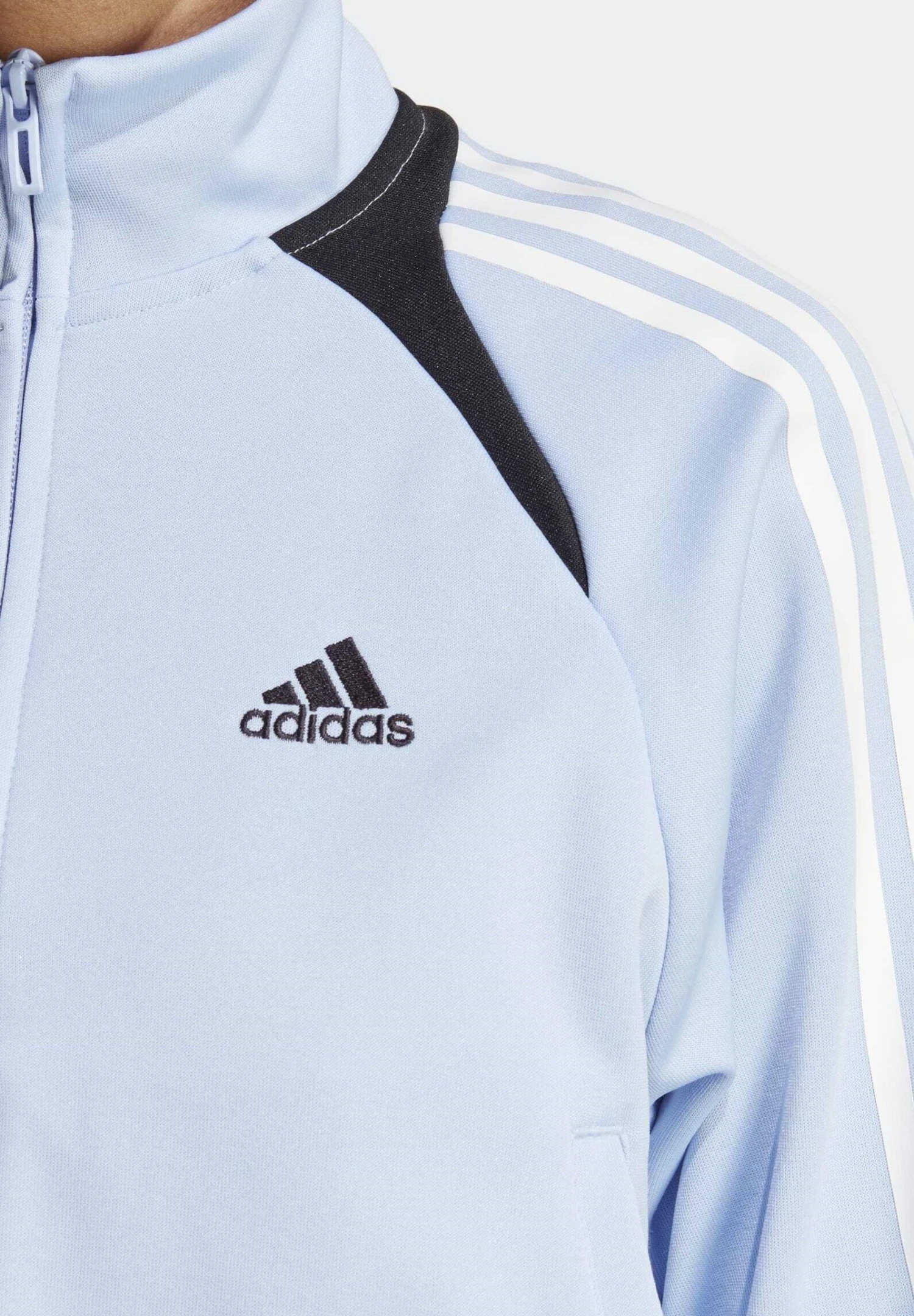 Adidas Sportswear Tiro Suit Up Track Top Lifestyle - Zip-Up Sweatshirt - Blue Dawn / White / Black 5 Adidas Sportswear Tiro Suit Up Track Top Lifestyle - Zip-Up Sweatshirt - Blue Dawn / White / Black - Image 3