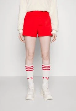 Adidas Originals 3 Stripess- Shorts - Better Scarlet -Adidas Shop fddd111645cd40fe8f282c22bb4f03a9