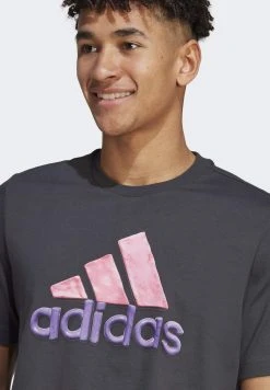 Adidas Sportswear Photo Real Fill- Print T-Shirt - Carbon -Adidas Shop fe6bb7672b0f49b1a72bbd29ba4e1f9d