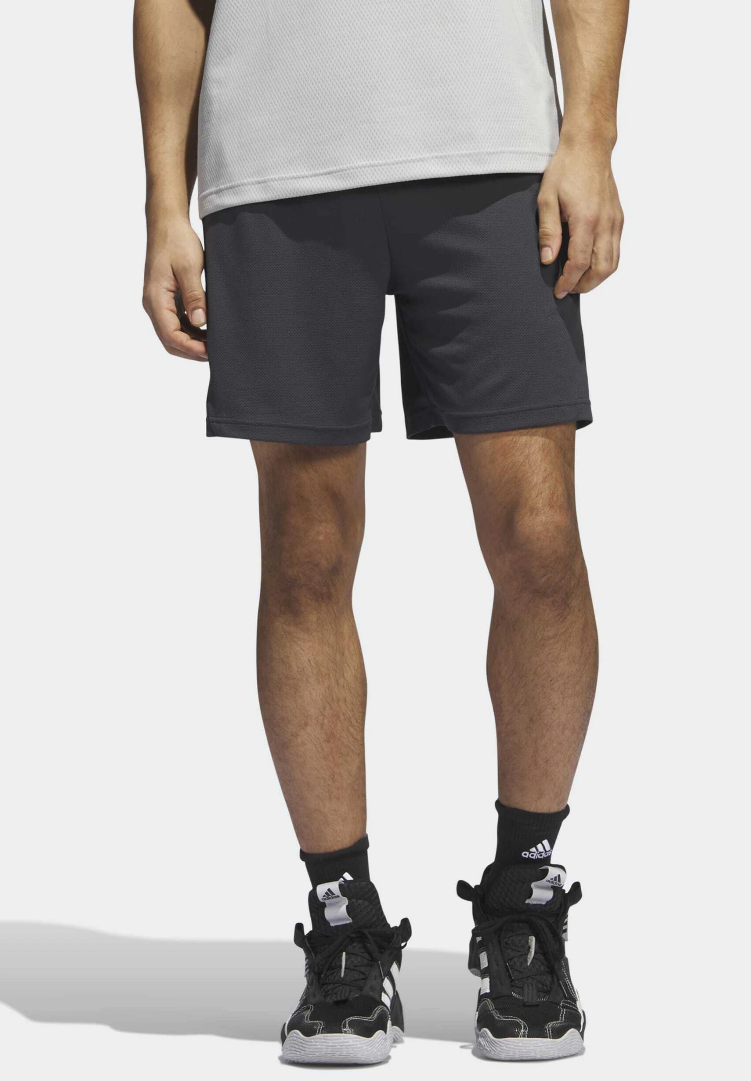ADIDAS PERFORMANCE Bos - Sports Shorts - Carbon 3 ADIDAS PERFORMANCE Bos - Sports Shorts - Carbon