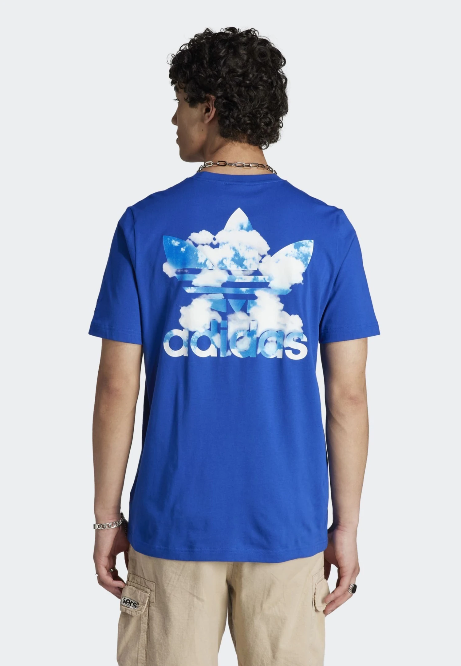Adidas Originals Graphics Cloudy Trefoil - Print T-Shirt - Collegiate Royal 3 Adidas Originals Graphics Cloudy Trefoil - Print T-Shirt - Collegiate Royal