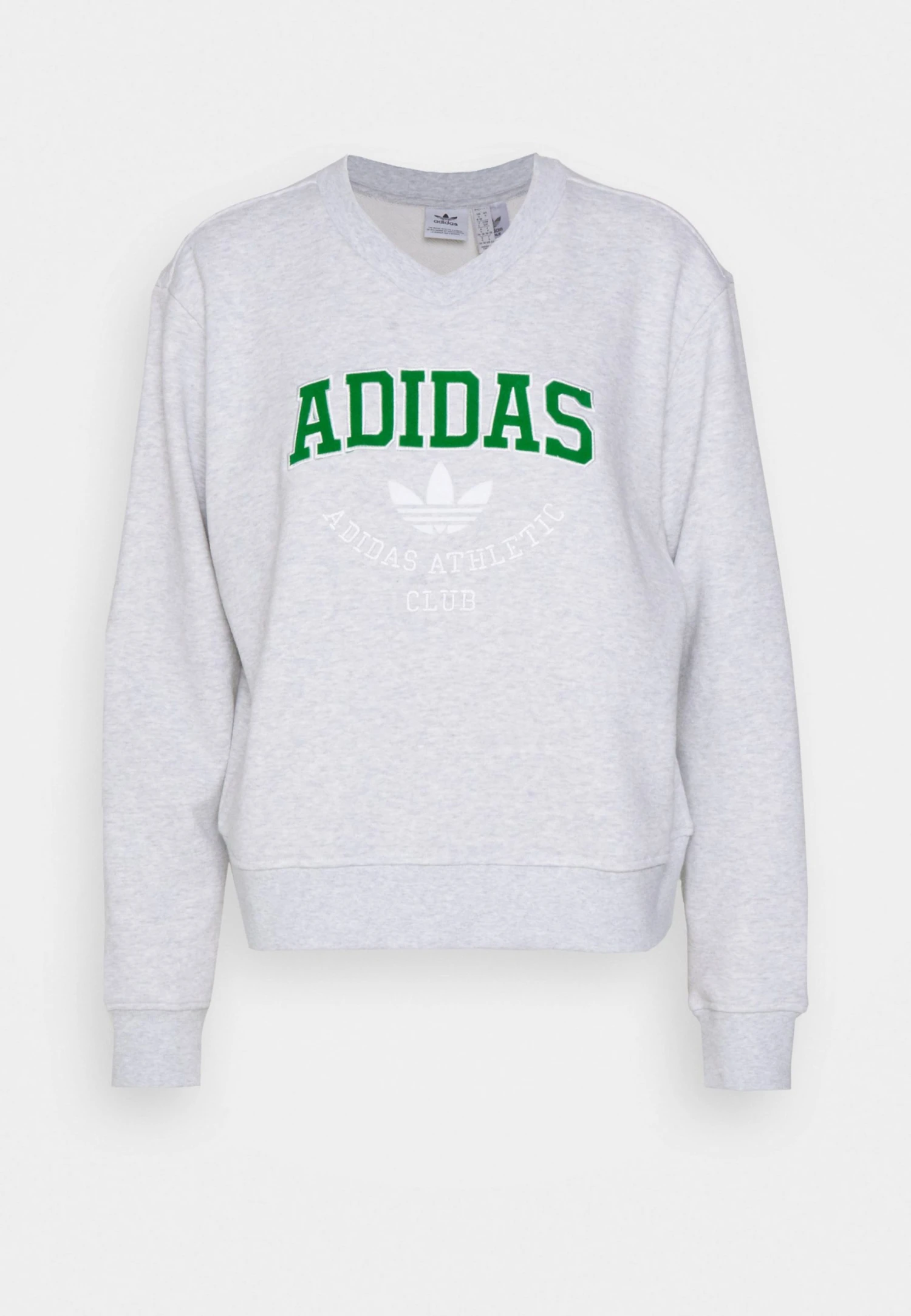 Adidas Originals Crew - Sweatshirt - Light Grey Heather 8 Adidas Originals Crew - Sweatshirt - Light Grey Heather - Image 6