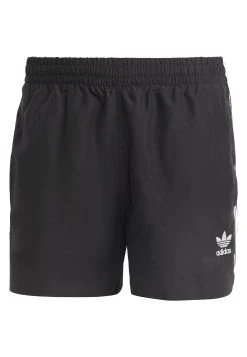 Adidas Originals 3-Stripes - Swimming Shorts - Black White -Adidas Shop ff524adb9045477391069fe765ad34ab
