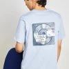 Adidas Originals Back Tee - Print T-Shirt - Blue Dawn
